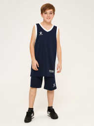 Детская баскетбольная форма KELME Basketball Set Kids Dark Blue