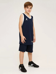 Детская баскетбольная форма KELME Basketball Set Kids Dark Blue
