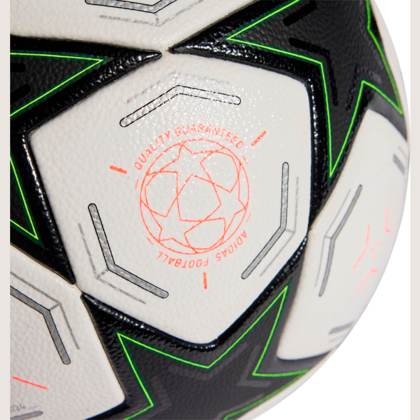 Мяч футб. ADIDAS UCL Competition IX4061, р.4, 32п, ПУ,термосшивка, бело-черный