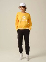 Свитшот KELME Round Neck Sweater Yellow