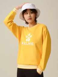 Свитшот KELME Round Neck Sweater Yellow