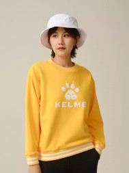 Свитшот KELME Round Neck Sweater Yellow