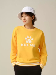 Свитшот KELME Round Neck Sweater Yellow