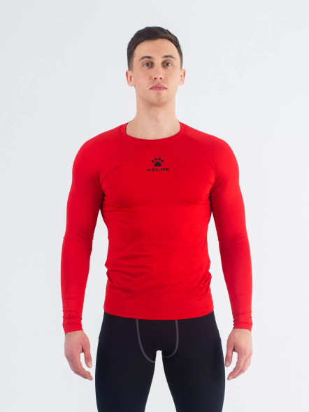 Термобелье (верх) KELME Tech Fit Long Sleeve (Thin) Red