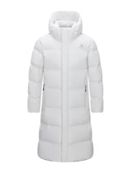 Пуховик KELME Long Down Jacket (Hooded) White