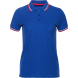 Рубашка поло женская триколор STAN хлопок/полиэстер 185, 04WRUS