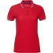 Рубашка поло женская триколор STAN хлопок/полиэстер 185, 04WRUS