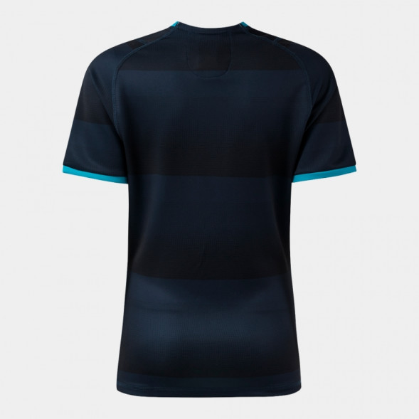 ФУТБОЛКА С КОРОТКИМ РУКАВОМ STONE RUGBY PRO ТЁМНО-СИНИЙ ТУРКУАЗ ФЛУОРЕСЦЕНТНЫЙ