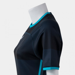 ФУТБОЛКА С КОРОТКИМ РУКАВОМ STONE RUGBY PRO ТЁМНО-СИНИЙ ТУРКУАЗ ФЛУОРЕСЦЕНТНЫЙ