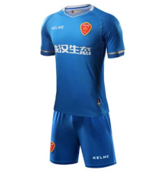 Футбольная форма KELME 18 Years In The Jiajia County Tiehan Competition Uniform Light Blue