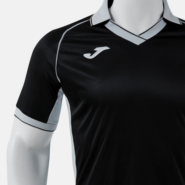 ФУТБОЛКА С КОРОТКИМ РУКАВОМ VINTAGE ECO RETRO ЧЕРНЫЙ СЕРЫЙ