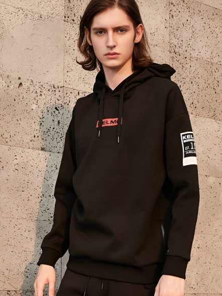 Худи KELME Men's Hoodie Black