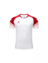 Футболка KELME Бел/бордо (158)