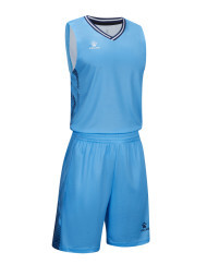 Детская баскетбольная форма KELME Children's Basketball Uniform Light Blue