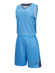 Детская баскетбольная форма KELME Children's Basketball Uniform Light Blue