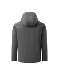 Пуховик KELME Regular Hooded Down Jacket Dark Grey
