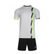 Футбольная форма KELME Short-Sleeved Football Suit (White/Black)