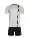 Футбольная форма KELME Short-Sleeved Football Suit (White/Black)