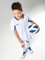 Детская футбольная форма FN Fame Kid (White/Blue)