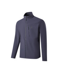 Демисезонная куртка KELME Stand-up Collar Fleece-lined Woven Coat Dark Blue