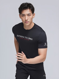 Футболка KELME Crew Neck T-Shirt Black
