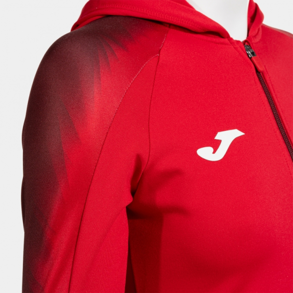 CHAQUETA CON CAPUCHA ELITE XI ROJO