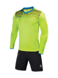 Детская вратарская форма KELME Goalkeeper L/S Suit Kid (Citric/Black)