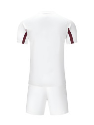 Детская футбольная форма KELME Football Suit (White/Burgundy)
