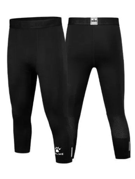 Леггинсы KELME Basketball Cropped Pants Black
