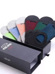 Носки KELME Men's Boat Socks (Six Pairs) (Silver/Grey)