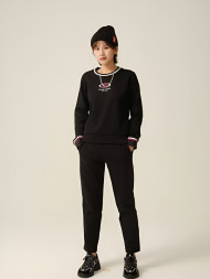 Свитшот KELME Round Neck Sweater Black