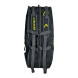 Сумка-чехол HEAD Base Racquet Bag M, 261413-BKNY, с карманом, на 6 тен.ракеток, черно-салатовый