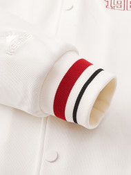 Бомбер KELME Knitted Baseball Jacket White