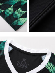 Футбольная форма KELME Short-Sleeved Football Suit Black