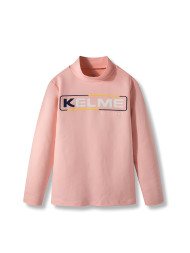Детский лонгслив KELME Girls Long Sleeve T-Shirt Pink