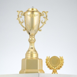 Кубок спортивный 122DF. Цвет зол, 29,5 × 12 × 7,5 см