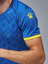 Футбольная форма KELME Short-Sleeved Football Suit (Blue/Dark Blue)