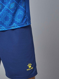Футбольная форма KELME Short-Sleeved Football Suit (Blue/Dark Blue)