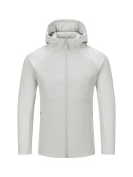 Толстовка KELME Quilted Knitted Patchwork Coat Grey