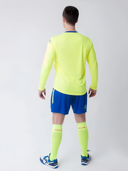 Футбольная форма KELME Long Sleeve Football Set (Light Green/Blue)