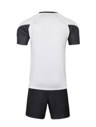 Футбольная форма KELME Short-Sleeved Football Suit (White/Black)