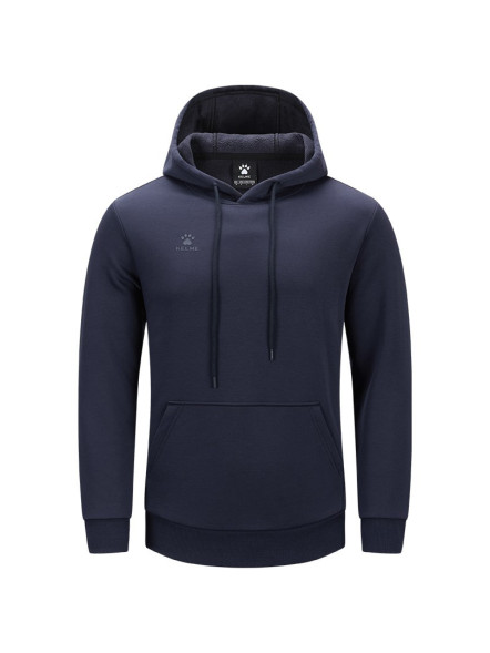 Худи KELME Fleece Hooded Sweatshirt Dark Blue