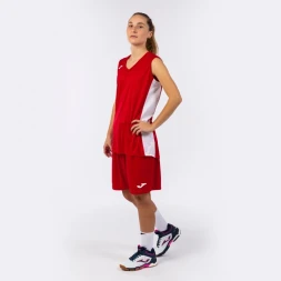 Баскетбольная майка JOMA CANCHA III Красный-белый