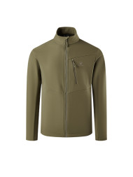 Демисезонная куртка KELME Stand-up Collar Fleece-lined Woven Coat Khaki