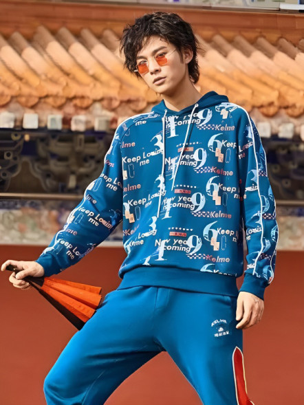 Худи KELME Hooded Sweater Blue