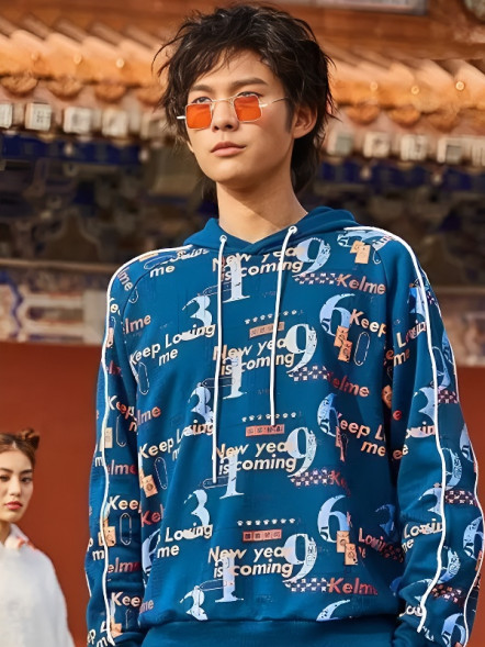 Худи KELME Hooded Sweater Blue