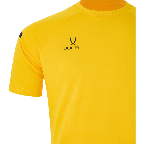 Футболка тренировочная JOGEL CAMP 2 Training Poly Tee, желтый/черный