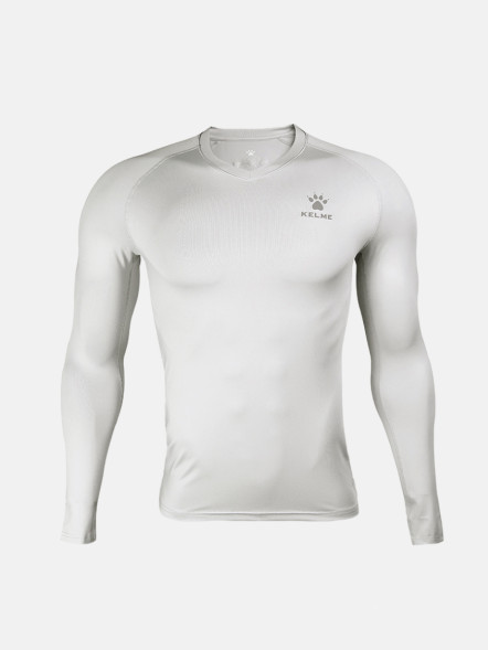 Термобелье (верх) KELME Pro Thin Long Sleeve Tights (Medium Tights) Grey