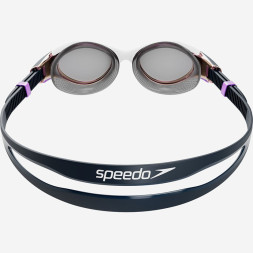 Очки для плав. SPEEDO Biofuse 2.0 POL GOG AF, 8-00445917603, ДЫМЧАТЫЕ линзы, белая оправа