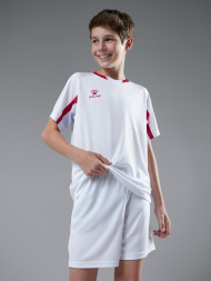 Детская футбольная форма KELME Football Suit (White/Red)